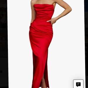 Red dress